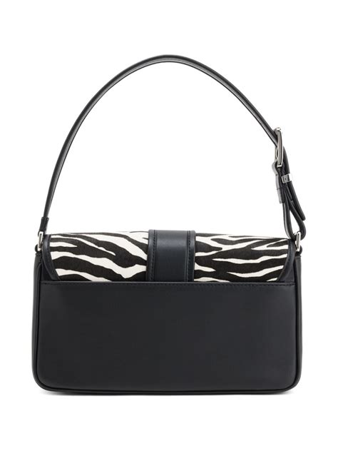 michael kors colby wit|michael kors zebra print purse.